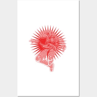 RED VIBES Posters and Art